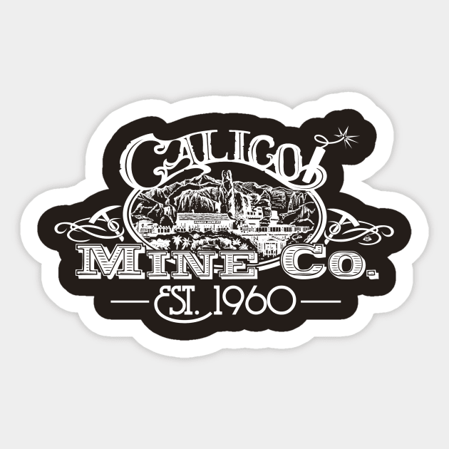 Calico Mine Co. Sticker by SkprNck